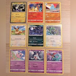 Pokémon Card Set – 9 Cards - SET A - McDonald’s 2025